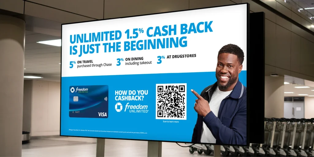 QR code in billboards